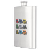 Flasque Camion de dessin (Gauche)