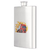 Flasque Camion de dessin (Gauche)