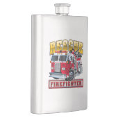 Flasque Camion-feu de dessin (Droite)