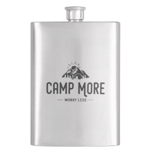 Flasque Camp Plus S'Inquiéter Moins