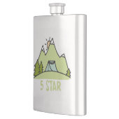 Flasque Camping cinq étoiles (Gauche)