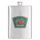 Flasque Camping forestier national de Bighorn (devant)