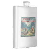 Flasque Camping Friggin Grande Pluie Drôle (Droite)