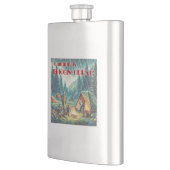 Flasque Camping Friggin Grande Pluie Drôle (Gauche)