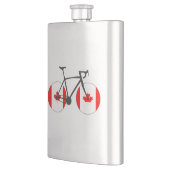 Flasque Canada Drapeau à vélo (Gauche)