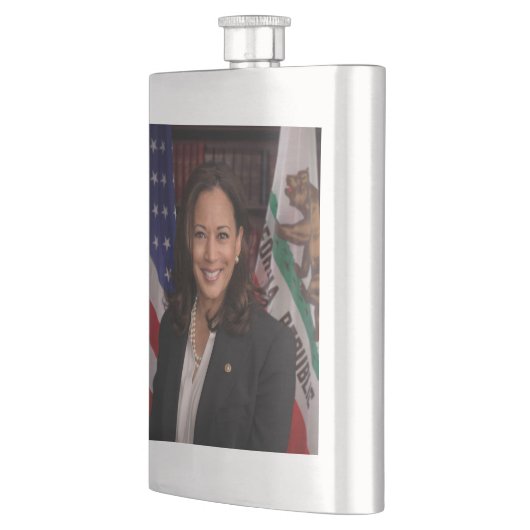 Flasque Candidat Kamala Harris à la présidence US 2024 (Gauche)