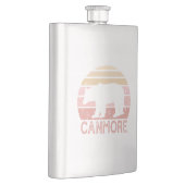 Flasque Canmore Alberta Retro Bear (Droite)