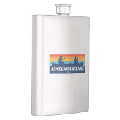 Flasque Canot du lac Senecaville Ohio (Droite)