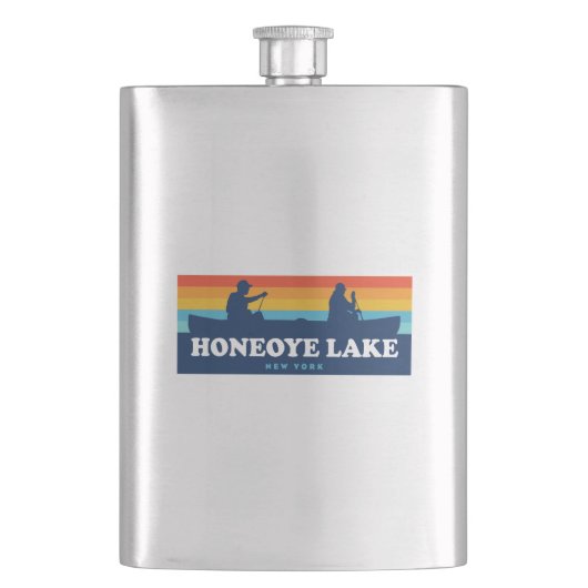Flasque Canot Honeoye Lake New York (devant)