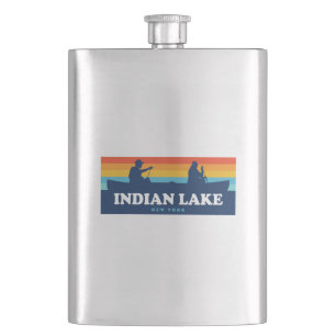 Flasque Canot Indian Lake New York