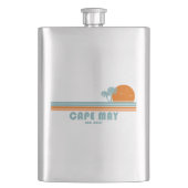 Flasque Cape May New Jersey Sun Palm Trees (devant)