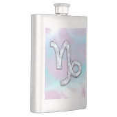 Flasque Capricorn Zodiac signe sur Mère style perle (Droite)