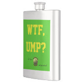 Flasque Car jaune WTF Ump du base-ball ? (Gauche)