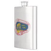 Flasque Carabiner d'Escalade tour du Diable (Gauche)