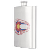 Flasque Carabiner Escalade du Colorado (Gauche)