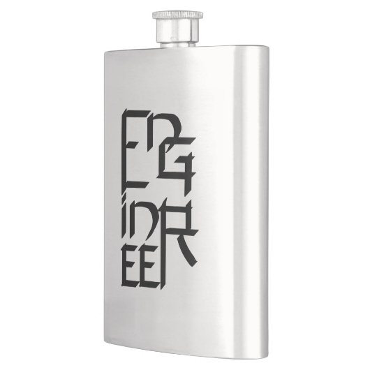 Flasque Caractère ingénieur (Gauche)