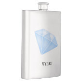 Flasque Carat diamant bleu brillant (Droite)