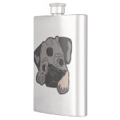 FLASQUE CARLIN PUPPY (Gauche)