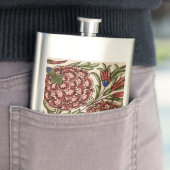 Flasque Carnation Carrelage Fleur Antique Art Rustique (En situation)