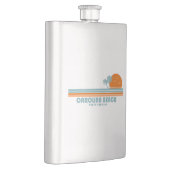 Flasque Carolina Beach Caroline du Nord Sun Palm Trees (Droite)