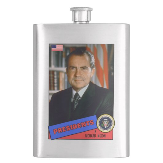 Flasque Carte de base-ball de Richard Nixon (devant)