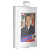 Flasque Carte de base-ball de Richard Nixon (Droite)