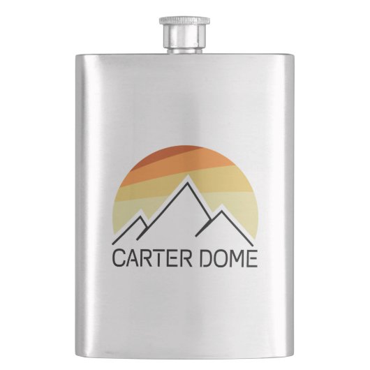 Flasque Carter Dome New Hampshire Retro (devant)