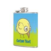 Flasque cartoon oiseau jaune (Gauche)