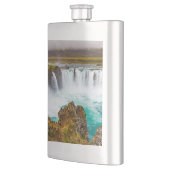 Flasque Cascade de Godafoss, Islande (Gauche)