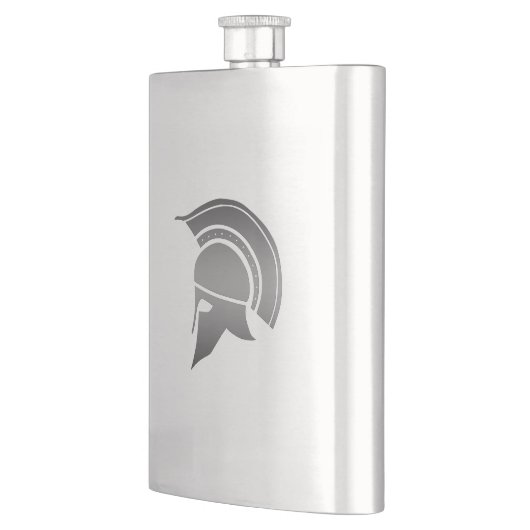 Flasque Casque spartiate du grec ancien (Gauche)