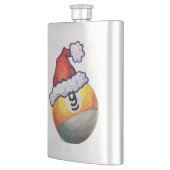 Flasque casquette rouge de Noël à 9 balles (Gauche)