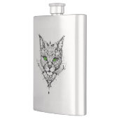 Flasque Cat Animaux Animaux Animaux Illustration Art tatou (Gauche)