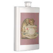 Flasque Cat Teacup Cute Vintage Victorien (Droite)