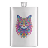 Flasque Cat vectoriel (devant)