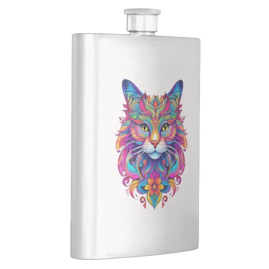 Flasque Cat vectoriel (Droite)