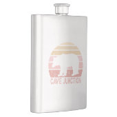 Flasque Cave Junction Oregon Retro Bear (Droite)