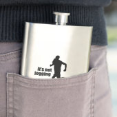 Flasque Ce n'est pas Jogging qu'il tourne (En situation)