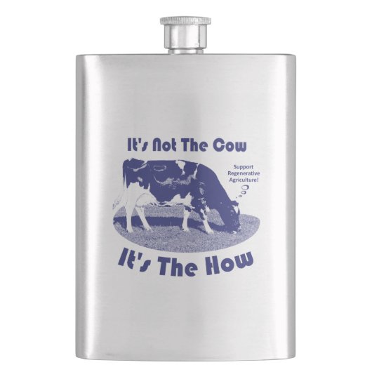 Flasque Ce n'est pas la vache C'est la façon dont (devant)