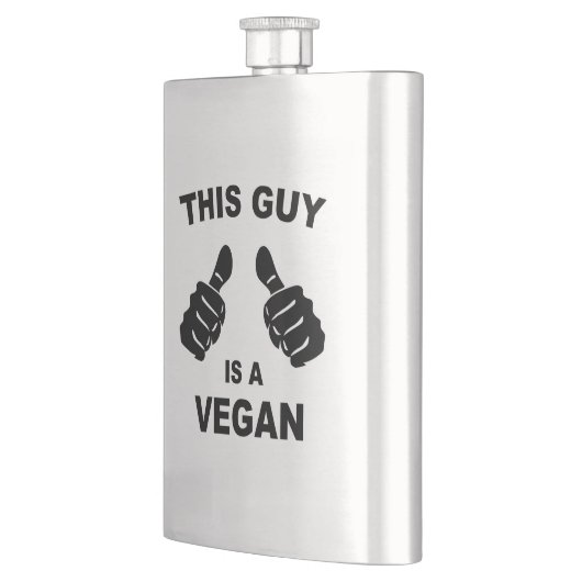 Flasque Ce Type Est Un Végan (Gauche)