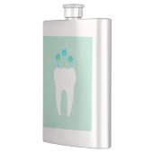 Flasque Célébration d'une dent aux bougies (Gauche)