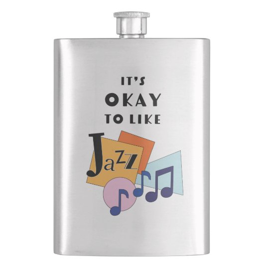 Flasque C'est bon d'aimer Jazz V.2 (devant)