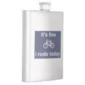 Flasque C'est bon, j'ai roulé aujourd'hui (Droite)