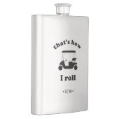 Flasque C'est comme ça que je roule | Golf monogramme (Droite)