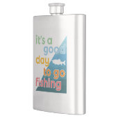 Flasque C'est une bonne journée pour aller pêcher (Gauche)