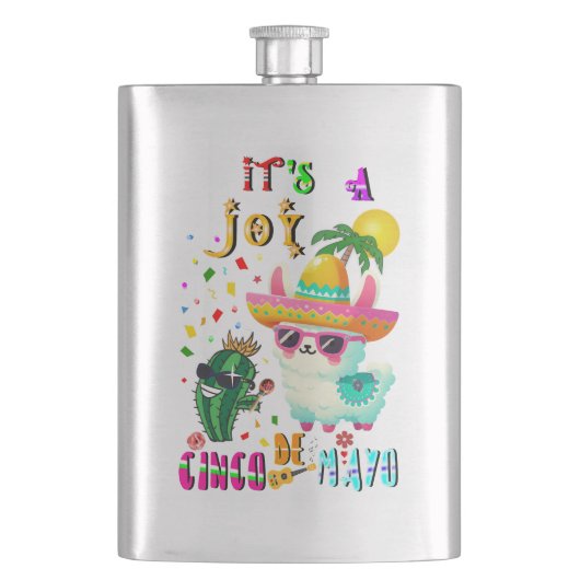Flasque C'est une joie Cinco De Mayo (devant)