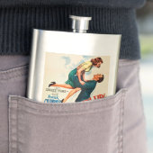 Flasque C'est une merveilleuse affiche classique de vie (En situation)