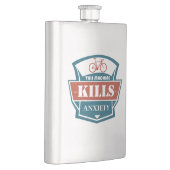 Flasque Cette machine tue l'anxiété (Droite)