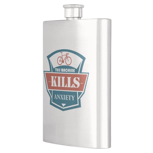 Flasque Cette machine tue l'anxiété (Gauche)