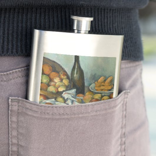 Flasque Cezanne Panier Pommes Impressionnisme Art (En situation)