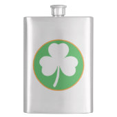 Flasque Chance de l'Irlandais Trèfle (devant)